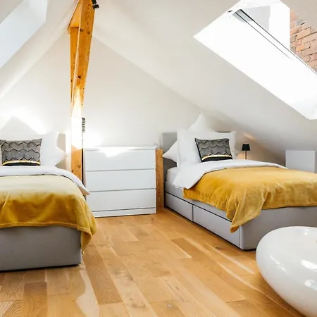 Heimatel - Luxury Penthouse Loft Apartment Ravensburg Exterior photo
